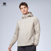 移动端、京东百亿补贴：天石 品牌棉服男士外套春季新雪丽棉服3M短款连帽运动内搭中间层薄夹克 岩石灰色 XL（180/100A） 岩石灰色 连帽款