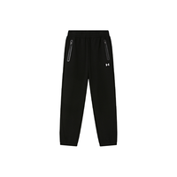 安德玛 【透气&百搭】130-170男女中大童户外运动微弹针织长裤