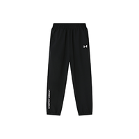 安德玛 【速干&舒适】130-170男女中大童户外运动休闲梭织长裤