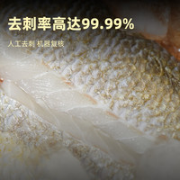 一米八大黄鱼去刺鱼排无添加新鲜冰冻鱼片深海黄花鱼排轻食早餐