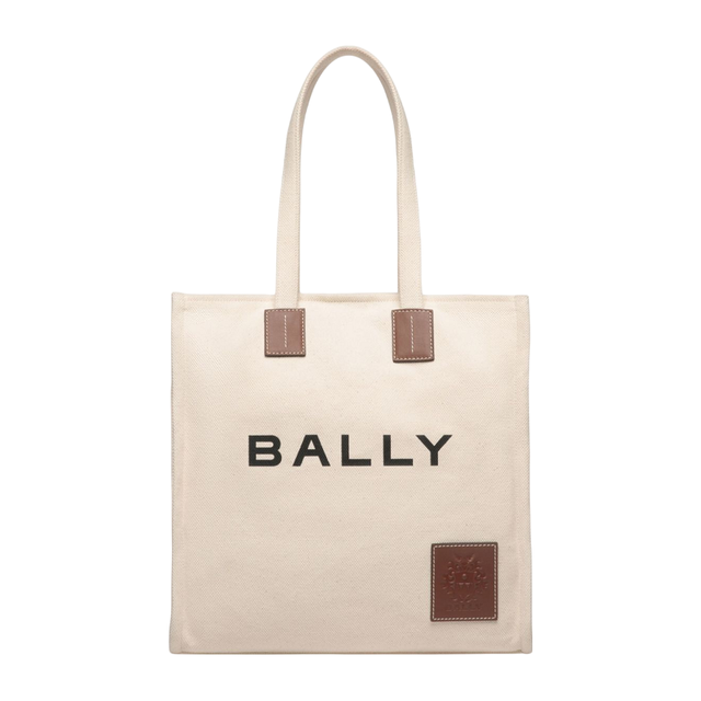 BALLY 时尚简约通勤大容量单肩托特包