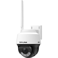 普联 终身免流量4G无限流量400万摄像头家用监控器360度无死角带夜视全景无线室外户外