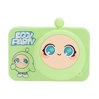 网易蛋仔派对儿童小朋友高清数码相机可拍照可录像便携式户外玩具男女孩相机 蛋小绿-双摄触屏【9600万像素】