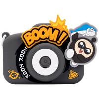 网易蛋仔派对儿童小朋友高清数码相机可拍照可录像便携式户外玩具男女孩相机 蛋小黑-双摄【4800万像素】