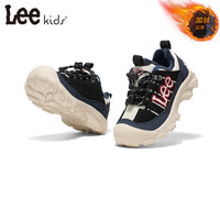 LEE KIDS 642黑蓝加绒儿童运动鞋 36(内长23.2cm)