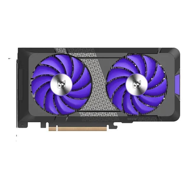 COLORFIRE 镭风 GeForce RTX4060 暗影紫猫卡 8G DLSS 3 电竞游戏独立显卡（晒单返100）