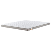 全友家居 天然椰棕床垫1.8米x2米偏硬护脊床垫家用薄款双人出租屋床垫