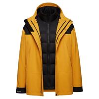 【叠变】波司登25秋女三合一冲锋衣鹅绒服90绒连帽防风雨户外