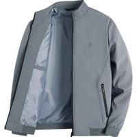 雪中飞 男士夹克春秋外套中老年爸爸装秋季立领父亲爷爷夹克衫上衣