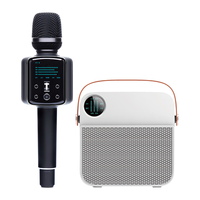 权盟 话筒音响一体自带声卡麦克风+伴侣音响