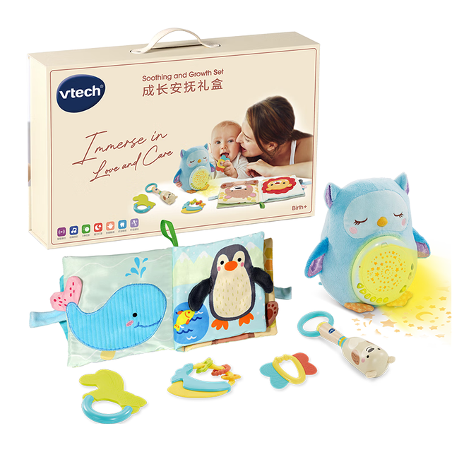 vtech 婴儿玩具6件套 成长安抚礼盒