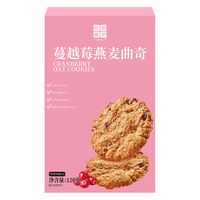 一品巷子 蔓越莓燕麦曲奇饼干 燕麦量≥27% 120g