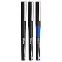 ZEBRA/斑马牌 银蛇直液式签字笔 0.5mm 2黑1蓝