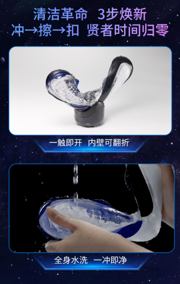 TENGA Flip 360°扭转 高密刺激款 手动飞机杯(110°开合/S型螺旋扭转/全方位刺激)