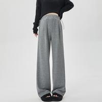 米度丽 孕妇裤秋冬外穿宽松阔腿裤无托抽绳糯米裤孕妇装上班