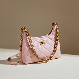 15MINS 百丽国际旗下小香风菱格链条包包2025单肩斜挎女包托特包