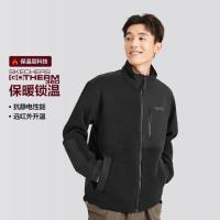 保暖服饰：斯凯奇 【摇粒绒拼接】男士保暖运动外套 L424M039