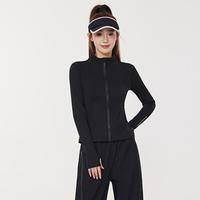 佑游 跑步运动女秋冬户外健身长袖晨跑运动爬山专业训练服修身显瘦外套