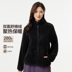 骆驼 女款户外立领抓绒衣