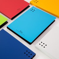 广博 文件夹资料强压夹书写板夹办公资料夹长押夹学生试卷 A4单强力文件夹（颜色随机）