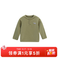white wheat 男童 打底衫 咸菜绿