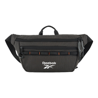 锐步锐步防泼水耐磨轻量胸包 户外旅行多场景单肩斜挎包 可调节肩带 黑色