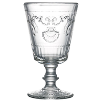 LA ROCHERE 法国制造凡尔赛宫廷风玻璃水杯红酒杯果汁杯咖啡杯巴洛克杯 凡尔赛小号高脚杯200毫升