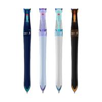 【25年】点石文具制笔巡航时空舱中性笔0.5mm黑红蓝芯六珠笔多功能按动式中小书写标记三色多色笔DS-6254