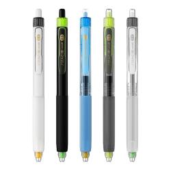 点石文具 静响控双珠按动中性笔