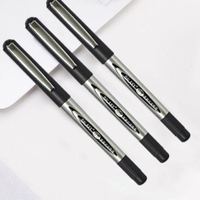 白雪 PVR-155 拔帽中性笔 黑色 0.5mm 30支