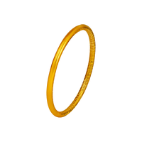 京工美作古法金手镯妈妈心经手镯送妈妈老婆生日礼物56#19.48g