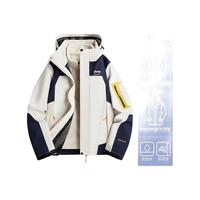 JEEP SPIRIT 吉普 类型夹克男女款三合一两件套户外保暖防风夹克外套