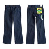 Wrangler/威格男士935原牛未脱浆牛仔裤中高腰修身微喇裤 蓝色 32/30