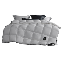 水星家纺羽绒被95%白鹅绒被子冬季加厚冬被芯双人羽绒被200cm×230cm1000g