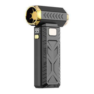 巨风 手持涡轮高速涵道小风扇 13万转 吹吸两用 除雪/吸尘 10000mAh