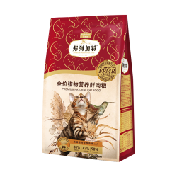 弗列加特 列加特 80%鲜肉含量 全价猎物营养鲜肉粮 成猫幼猫生骨肉猫粮 猎物营养成猫粮1.8k