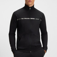 HUGO BOSS 男款立领长袖卫衣秋冬新款休闲舒适时尚百搭