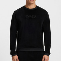 HUGO BOSS 圆领套头男款卫衣秋冬新款长袖休闲舒适保暖