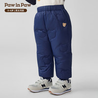 PawinPaw卡通小熊童装25年秋冬男女宝保暖儿童羽绒裤防风抗寒 Beige米色/35 110