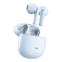 aigo爱国者真无线蓝牙耳机通话降噪 半入耳游戏运动跑步耳机 华为小米安卓通用 TA70蓝
