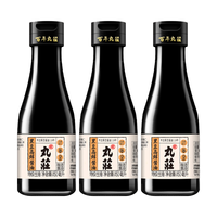 WUAN CHUANG SOY SAUCE 丸莊酱油 丸莊 黑豆酱油 丸庄高鲜 特级生抽150ml 调味凉拌 3瓶