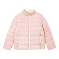 E-LAND KIDS 衣恋儿童羽绒服 立领拉链两面穿 130cm Pink