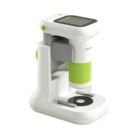 得力（deli）400X智能显微镜 便携放大镜中小科学实验玩具可拍照录像可看细胞男女孩 【400X】智能大屏赠玻璃标本