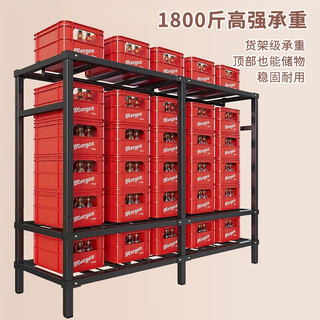 靓优聚开门式衣柜折叠免安装简易布衣柜卧室衣橱结实耐用出租房简约衣柜 长2.03米-朦胧：卧室衣柜
