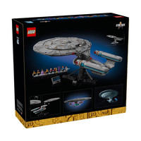 乐高 ICONS系列10356星际迷航联邦星舰企业号 NCC-1701-D积木玩具