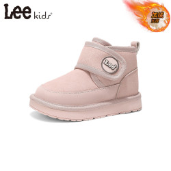 LEE KIDS 童鞋儿童加绒棉鞋 粉色