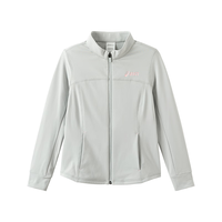 亚瑟士 儿童26年女童修身立领便服外套吸湿排汗舒适百搭331261050416