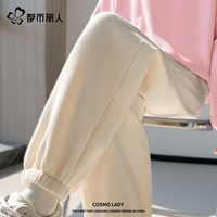 都市丽人 女士雪尼尔阔腿裤 DLJY9L50121-XX2