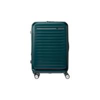 美旅轻便旅行箱胖胖箱拉杆箱 前开盖大容量行李箱 HJ3 墨绿色 29