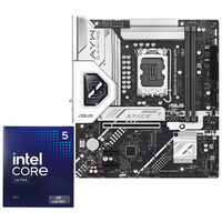 英特尔B860M AYW GAMING WIF 哎呦喂 I主板+intel-U5 225 CPU  主板+CPU套装